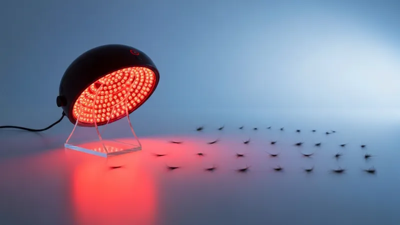 Tratamiento LED para cuero cabelludo sensible