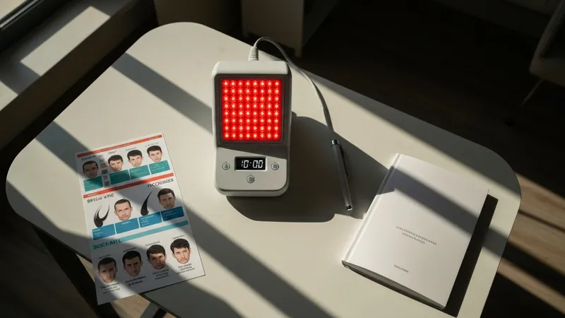 Programa de densidad capilar con casco LED